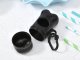 Strong Dog Poop Bags 50 Rolls with Dispenser and Leash Clip, Black