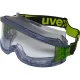 uvex ultravision Wide-Vision Safety Goggles, Grey / Green