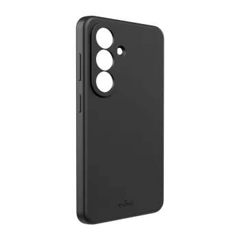 Puro ICON MAG Silicone Case for Samsung Galaxy S26 Compatible with MagSafe - Black