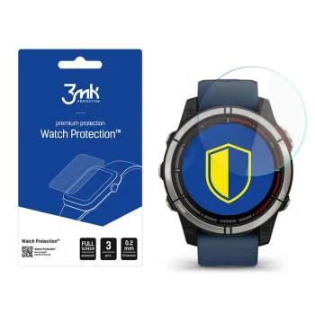 3mk Watch Protection hibridinis apsauginis stiklas laikrodžiui Garmin Quatix 7