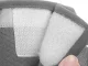 No-Pull Harness with Leash for Dogs and Cats, Reflective, XS, Grey