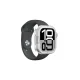 AmazingThing Titan Pro Metal Case for Apple Watch 11 46mm, Silver