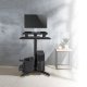 Maclean MC-848 Height Adjustable Desk (70-109 cm), Black