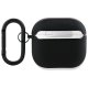BMW BMA4SSLBK Genuine Leather Maciņš Apple AirPods 4 Melns