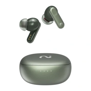 VIAIM Nano+ AI Wireless Earbuds with Voice Recorder, Green
