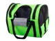 Pet Carrier Backpack for Cats and Small Dogs, breathable mesh, green