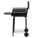 Portable Garden Grill with Lid and Chimney HQ