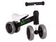 ECOTOYS Toddler Balance Bike First Training Bike, Black