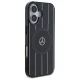 Mercedes iPhone 16 Case Double Layer Crossed Lines MagSafe, Black