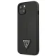 Guess Saffiano Triangle Logo Case for iPhone 13 mini, Black
