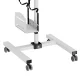 Mobile Computer Workstation Cart 17-32\" Maclean MC-793 W, White