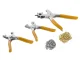Leathercraft Tool Set with Hole Punch, Rivets and Snap Fasteners
