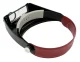 Headband Magnifier with LED Light 1.9x-8.5x AG578, Black