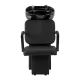 Hairdresser Washing Unit Hair System Edge Noir with Chair, Black