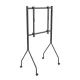 Maclean MC-180 B TV Cart / Stand on Wheels, 37-80\", 50kg, VESA 600x400, Black