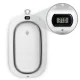 Foldable Baby Bathtub with Stand, Thermometer & Newborn Insert Ricokids RK-287, White-Grey