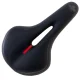 Sports Bicycle Saddle with Flexible Foam, Black