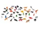 Ikonka Animal Figures Set (Sea, Wild, Farm, Dinosaurs), 48 pcs