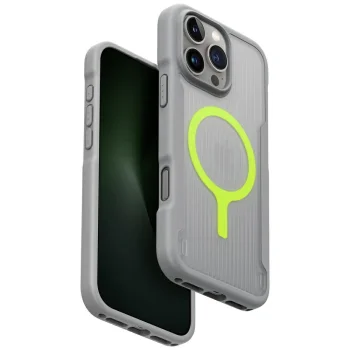 Uniq iPhone 16 Pro Max Case Combat Active Magclick Charging, Gray