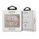 Чехол Guess AirPods 3 Marble Strap Collection Розовый