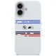 BMW M Silicon Horizontal Line MagSafe Case for iPhone 17 - White