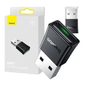 Baseus BA07 Bluetooth 5.3 USB Adapter, Black