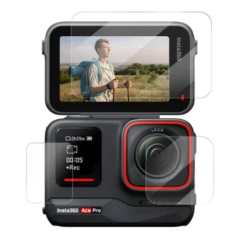 Telesin Tempered Glass Set for Insta360 Ace Pro / Ace