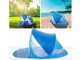 Large Pop-Up Beach Tent / Sun Shelter, Blue