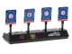 Electronic Shooting Target with 4 Targets and Digital Counter