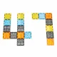 3D Magnetic Building Blocks Construction Site, 92 Pieces