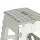 Folding Non-Slip Stool 39.5 cm, Light Grey