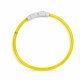LED Light Up Dog Collar, Adjustable, Yellow