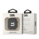 Karl Lagerfeld AirPods 1 / 2 Case Silicone Choupette Head 3D, Black