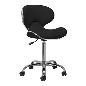 Gabbiano Q-4599 Cosmetic Stool, Black