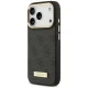 Guess 4G Logo Plate MagSafe case for iPhone 18 Pro / 17 Pro, black