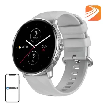 Zeblaze GTR 3 Pro Smartwatch, Silver