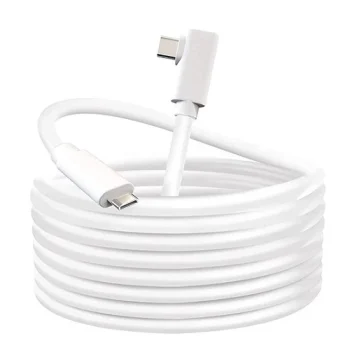 USB-C to USB-C Cable for VR Oculus Quest 1/2, 5m, White