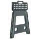 Folding Non-Slip Stool 39.5 cm, Dark Grey