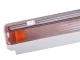 Cling Film Dispenser with Cutter, Magnetic, Orange