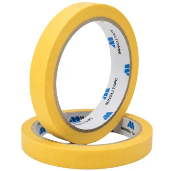 Yellow Paper Masking Tape 24mm x 50m