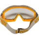 uvex ultrasonic Safety Goggles, Grey/Orange