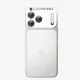 Camera Protector Spigen Optik Pro XL Glas.tR EZ Fit Tempered Glass for iPhone 18 Pro - Silver
