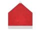 Iso Trade Christmas Chair Covers and Tablecloth Set (6+1), Red/White