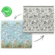 Nukido NK-340 Ocean-Safari Foldable Foam Educational Play Mat 200x180x1cm