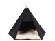 Tipi tent house and bed for dogs and cats