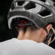 Rockbros LK-67 Youth Bike Helmet with Detachable Visor 54–58 cm - Gray
