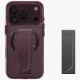 Uniq Heldro Air Magclick Charging Case for iPhone 18 Pro / 17 Pro, Burgundy