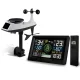 Berdsen BD-914 Wireless Weather Station with Wind and Rain Sensor, Black