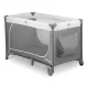 Ricokids RK-241 Travel Cot with Mattress and Bag, 125x65x78 cm, Grey