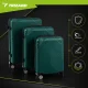 Trizand 3-in-1 Luggage Set, ABS, Green